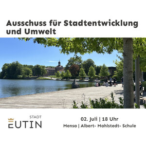 Einladung Stadtentwicklungsausschuss